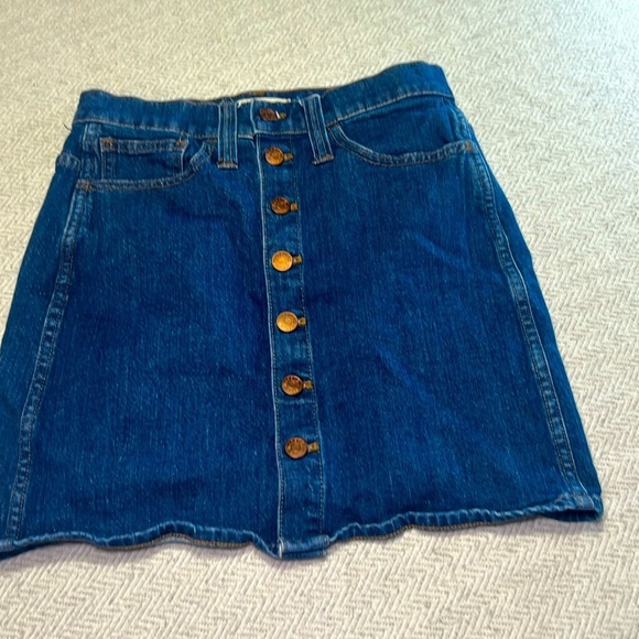 Madewell Denim Skirt. Madewell Jean Skirt.  Size 24 - Picture 1 of 9